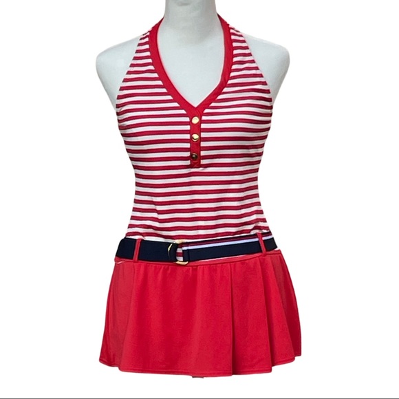 Tommy Hilfiger Swim Tommy Hilfiger Swim Women 2 Red White Blue One